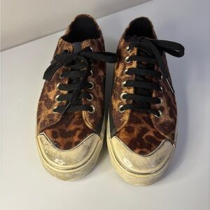Zara (Man) Unisex Animal Print Sneakers
